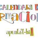 Calendari de Formacions. Design, Traditional illustration, T, pograph, and Calligraph project by Ivan Sala Valero - 05.31.2015