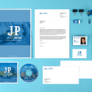 Branding completo: Javier Picón. Direção de arte, Br, ing e Identidade, Design gráfico, e Web Design projeto de Carlos Elosua - 05.06.2015