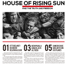 "House of rising sun". Editorial Design, and Graphic Design project by Patricia Teller - 04.14.2015