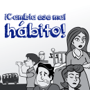 ¡Cambia ese mal Hábito!. Traditional illustration, Graphic Design, and Comic project by Edwin Chávez Romero - 07.22.2015