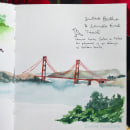 Cuadernos de viaje. Ilustração tradicional projeto de Diana Toledano - 18.08.2015