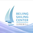 Flow's recent project - Beijing Sailing Center - Logo and visual identity design. Web Design project by Flow Asia - 08.24.2015