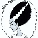 Las damas de negro / Ladies in black. Un proyecto de Diseño, Ilustración tradicional, Bellas Artes, Cómic y Cine de Ilustración y Diseño - 28.08.2015