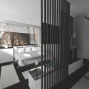 Dormitorio coloreado por la naturaleza. Un progetto di Design, 3D, Architettura d'interni, Interior design e Lighting design di Rubén Couso - 19.10.2015