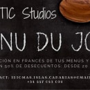 Traducción de tus menus y cartas en francés desde 20€. Un projet de Cuisine de Julien Bourdeau - 05.11.2015