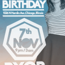 Birthday Poster. Publicidade, e Design gráfico projeto de Joanner Peña - 05.11.2015