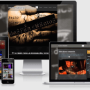 Nacho Romero. Creación de web para artista. Diseño y desarrollo. Web Design projeto de Javier Soriano Moncho - 10.08.2015