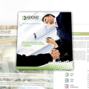 Catalogo corporativo para EXXE software intergral para empresas. Design editorial, e Design gráfico projeto de Jaime Sabatell Oliva - 16.01.2010