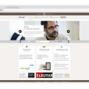 Web Fundación Elhuyar. UX / UI, Web Design, e Desenvolvimento Web projeto de Asier Pérez Subijana - 28.02.2015