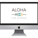 Logotipo Aloha. Un proyecto de Br, ing e Identidad y Diseño gráfico de Asier Pérez Subijana - 30.04.2015