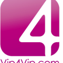 Logo Vip4Vip. Een project van  Br e ing en identiteit van Miriam Prieto González - 04.09.2014