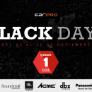 Diseño mailing BlackDays d'Earpro. Web Design projeto de Jaume Turon Auladell - 24.11.2015