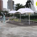 Sistema de guardería y estacionamiento de bicicletas en la Ciudad de Buenos Aires.- Parking urban bikes.. Un projet de Design industriel de Alexis Fisch - 07.12.2015