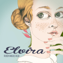 "Elvira". Ilustração tradicional, Design de personagens, e Design editorial projeto de Cecilia Sánchez - 09.12.2015