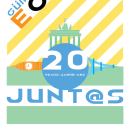 Cartel ganador 20º Aniversario Escuela Oficial de Idiomas de Güímar . Design gráfico projeto de Samuel Mora Padilla - 30.04.2015