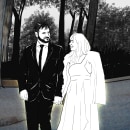 Mixed Wedding Art. Un proyecto de Diseño, Diseño gráfico y Cómic de Alessandro Alexira Aiello - 03.01.2016