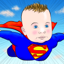 Superbabies. Design, Traditional illustration, and Comic project by Alessandro Alexira Aiello - 01.03.2016