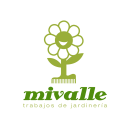 Logotipo MIVALLE - Jardinería. Br, ing, Identit, and Graphic Design project by JOSÉ MANUEL PASTRANA MARTÍNEZ - 01.08.2006