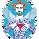 El dios de los tres cupido . Un proyecto de Ilustración tradicional de Javier Navarro Romero - 01.02.2016