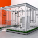 Infografías y diseño de  Stands realizados para GrupoALC. Un proyecto de Diseño, Arquitectura interior y Diseño de interiores de Eduardo Morales Barba Morales Barba - 01.08.2015