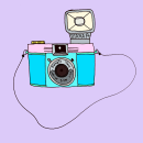 My soulmate, mi camera.. Traditional illustration, Photograph, Editorial Design, Graphic Design, and Product Design project by moon_illustrator - 03.15.2016
