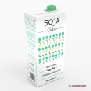 Rediseño brick leche de soja de Hacendado. Un progetto di Br, ing, Br, identit, Graphic design e Product design di Lydia Mellado Martínez - 05.05.2016