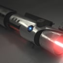 Lightsaber. 3D, Graphic Design, Photograph, Post-production, and VFX project by Juan Carlos Blanco - 05.08.2016
