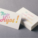 Tengo Hijos!, Identity for a parents in distress publications company. Art Direction, Br, ing, Identit, Graphic Design, Cop, and writing project by Nuño Conde - 11.11.2015