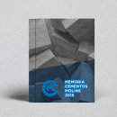 Cementos Molins - Annual Report. Un projet de Design , Direction artistique, Conception éditoriale , et Design graphique de Twotypes - 09.06.2016