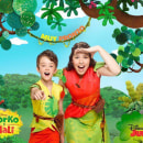 Maquillaje en programa de tv "MORKO Y MALI" para Disney Junior. Un proyecto de Cine, vídeo y televisión de Sole Ameijeiras - 29.12.2015