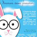 Cartel de la publicidad "Hospital dos Animais". Un proyecto de Ilustración tradicional de Lídia Gonçalves - 05.08.2016