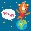 martin y un planeta feliz. Traditional illustration project by kapitan ketchup - 08.09.2016