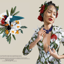 Editorial De Belleza. Fotografia, Direção de arte, Moda, Artes plásticas, e Design de cenários projeto de Jordi Blancafort Lopez - 12.02.2015