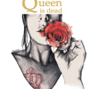 The Queen is Dead. Design e Ilustração tradicional projeto de Marta Orse - 31.08.2016