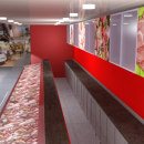 Trabajo 3D espacio comercial de alimentación. . 3D & Infographics project by Alberto Figueroa Notó - 09.07.2016