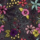 Diseño de estampados - Fancy Florals. Un proyecto de Diseño, Ilustración, Diseño de complementos, Diseño de vestuario, Moda y Diseño gráfico de Laura Martos - 02.10.2016