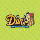 El Don Foodtruck. Design, Traditional illustration, Graphic Design, and Packaging project by Jony Tentáculos - 03.23.2015