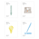 Colección Sellos de inventores. Graphic Design project by Marta Alvarez - 10.11.2016