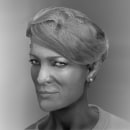 Claire underwood. 3D, and Sculpture project by Ada Ferran Rubies - 10.26.2016