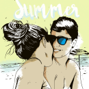 Summer. Traditional illustration, and Graphic Design project by Ivan Rodriguez Olvera - 12.05.2016