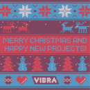 Christmas Card by VIBRA. Un proyecto de Ilustración y Diseño gráfico de VIBRA - 21.12.2016