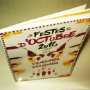 Cartel de "Les Festes d´Octubre de Vilallonga 2016". Design, e Design gráfico projeto de Adolfo Huesca Arcos - 22.12.2016
