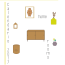 Home Rooms . Design gráfico projeto de Sandra Mediel - 05.01.2017