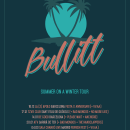 Bullitt - Summer On a Winter Tour. Traditional illustration, and Graphic Design project by Xavier Calvet Sabala - 12.14.2016