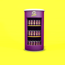 Pringles Display Stand . Un proyecto de 3D de Gabriel Nieto - 13.01.2017