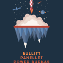 Bullitt + Panellet + Power Burkas. Un proyecto de Ilustración tradicional y Diseño gráfico de Xavier Calvet Sabala - 29.01.2017