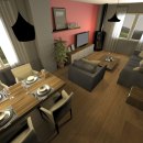 Diseño salón/Comedor. Un proyecto de Diseño de interiores de Iván Martinez - 31.01.2017