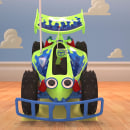 R.C. Car de Toy Story . Un proyecto de Diseño, Motion Graphics, Cine, vídeo, televisión, 3D, Animación, Diseño de personajes, Diseño gráfico, Diseño de juguetes, Cine y Vídeo de Àlvaro TOrte - 02.02.2017