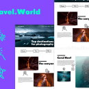 Travel.World. Un proyecto de UX / UI y Diseño Web de Gorka Aguirre Velasco - 02.02.2017
