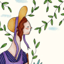 Mansfield Park. Jane Austen. Ilustração tradicional projeto de Anna Grimal López - 23.02.2017